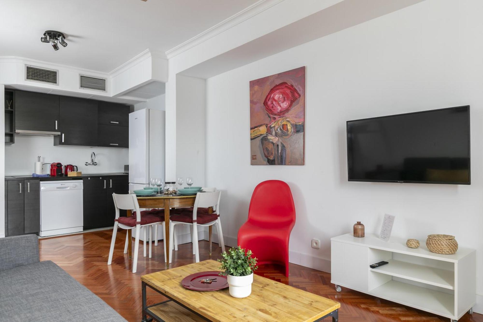Apartamento Con Vistas Al Parque Del Retiro Madrid Bagian luar foto
